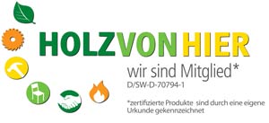 HOLZ VON HIER – wir sind Mitglied